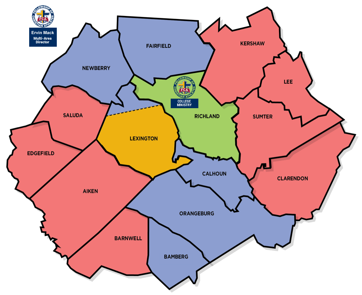 MIDLANDS FCA MAP